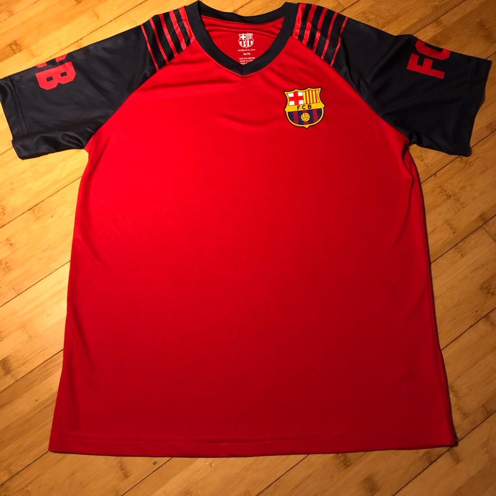 FCB V-Neck Youth Shirt- Size XL